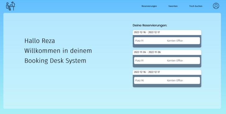 Desk Booking